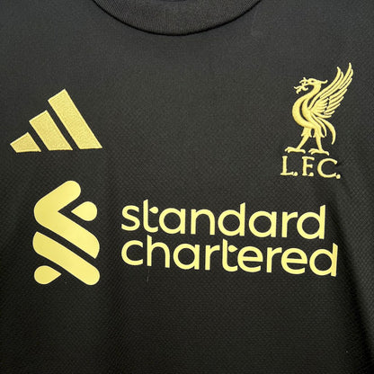 Liverpool Black & Gold Jersey 25/26