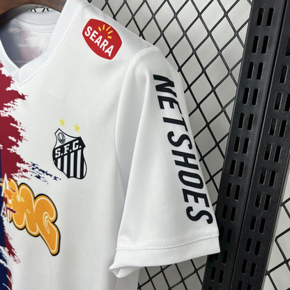 Barcelona x Santos Neymar Jersey (Neymar #10 on back of jersey)