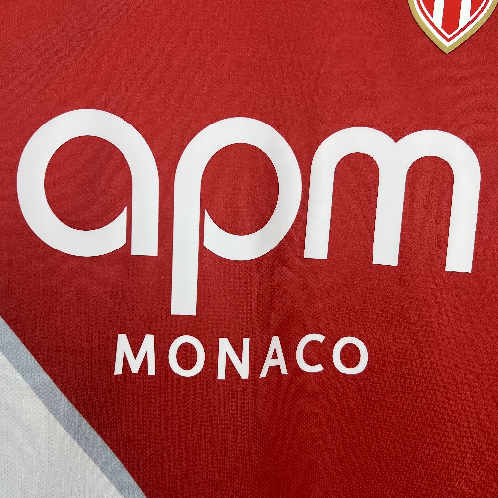 AS Monaco Home Jersey 25/26