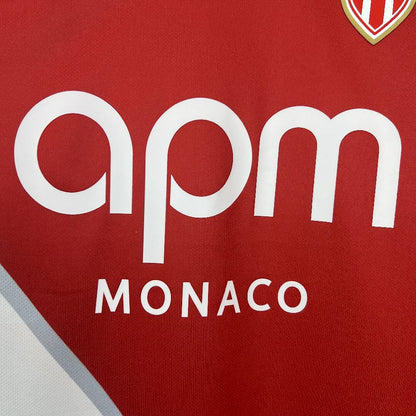 AS Monaco Home Jersey 25/26