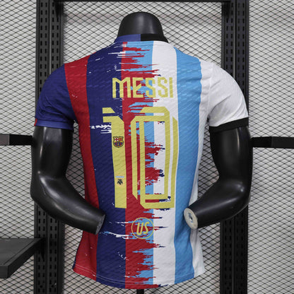 Barcelona x Argentina Messi #10 Jersey 25/26