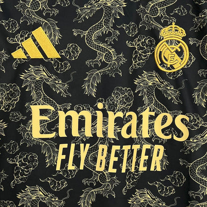 Real Madrid Gold Dragon Jersey 25/26