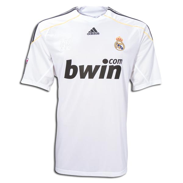 Real Madrid Retro Jersey Home 2009/10 - MS Soccer Jerseys