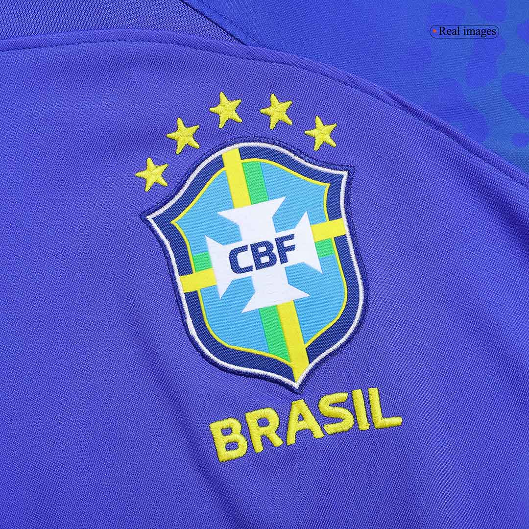 Brazil Away Jersey 2022 - MS Soccer Jerseys