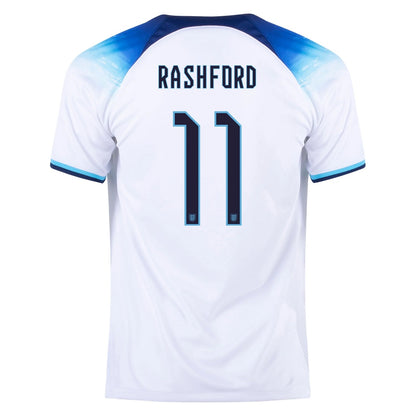 England #11 Rashford Home Jersey 2022 - MS Soccer Jerseys