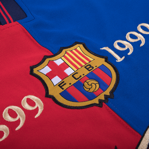 Barcelona Retro Jersey 100-Year Anniversary 1999-2000 - MS Soccer Jerseys