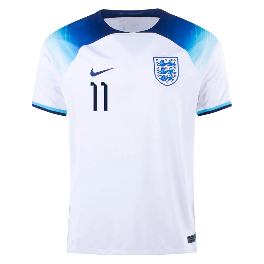 England #11 Rashford Home Jersey 2022 - MS Soccer Jerseys