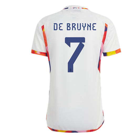 Belgium #7 De Bruyne Away Jersey 2022 - MS Soccer Jerseys