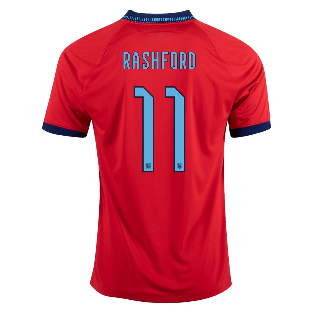 England #11 Rashford Away Jersey 2022 - MS Soccer Jerseys