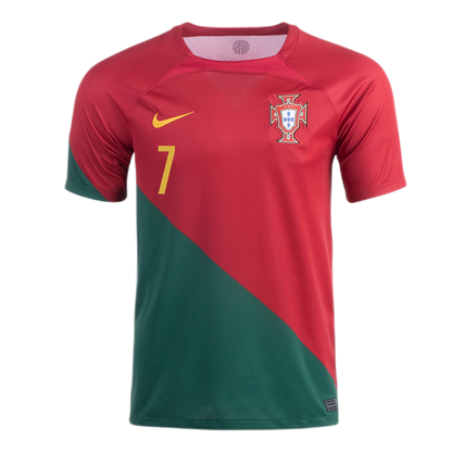 Portugal #7 Ronaldo Home Jersey 2022 - MS Soccer Jerseys