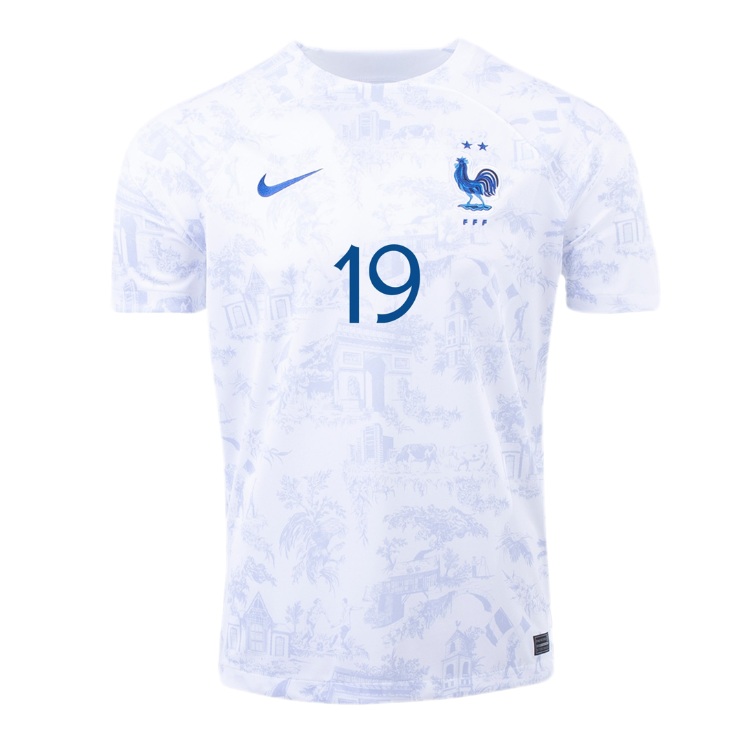 France #19 Benzema Away Jersey 2022 - MS Soccer Jerseys