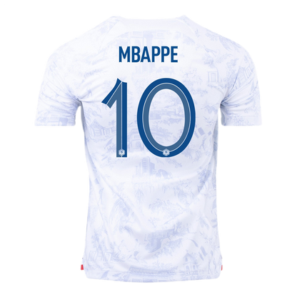 France #10 Mbappe Away Jersey 2022 - MS Soccer Jerseys