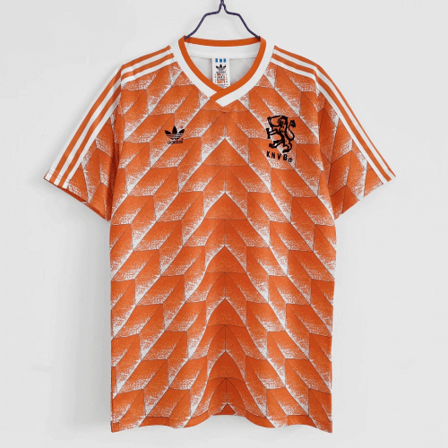 Netherlands Retro Jersey Home Euro Cup 1988 - MS Soccer Jerseys
