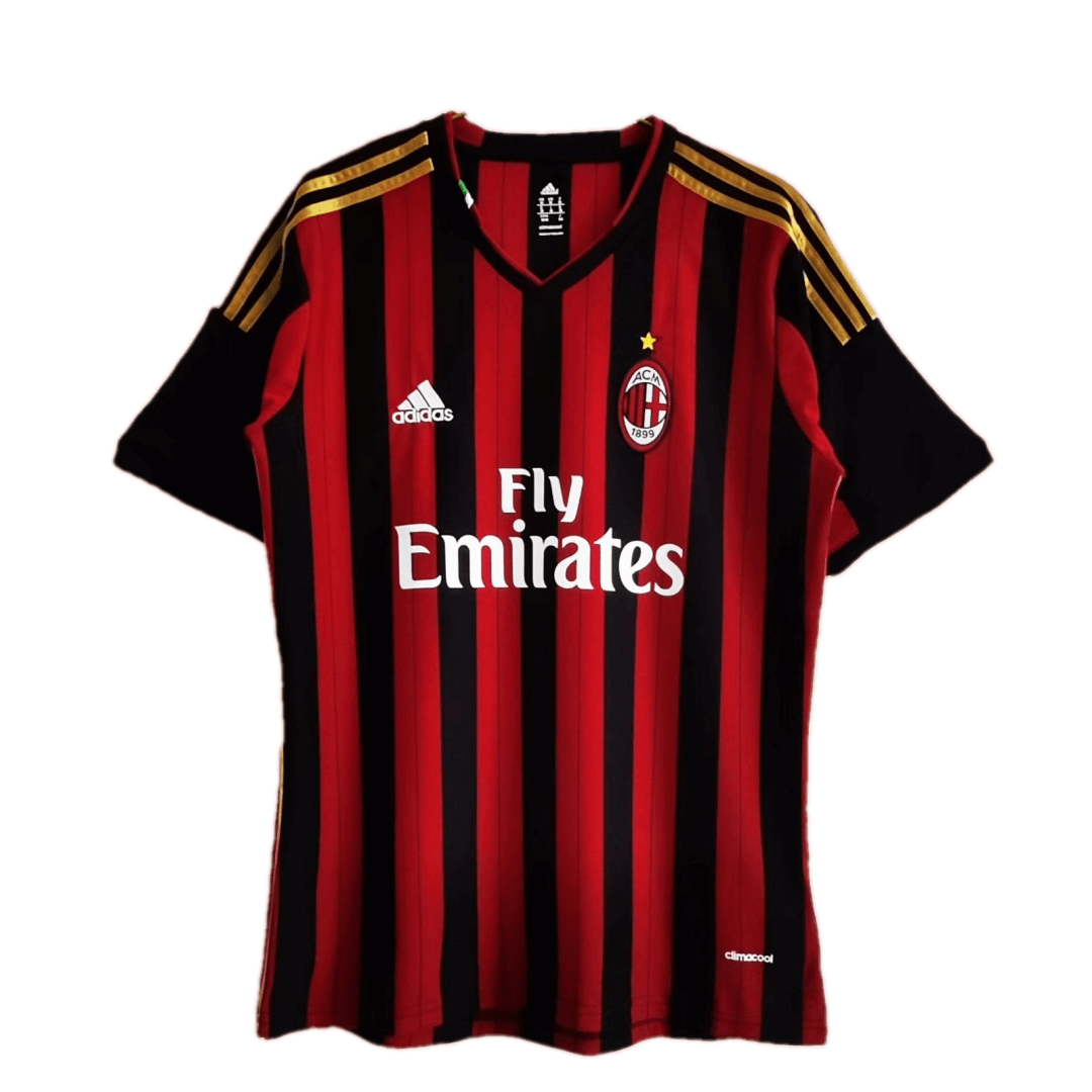 AC Milan Retro Soccer Jersey Home 2013/14 - MS Soccer Jerseys