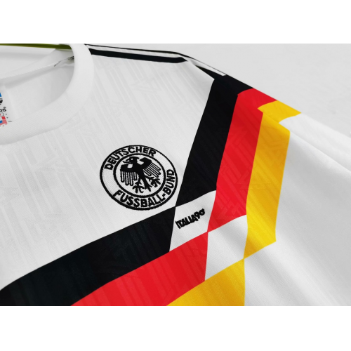 West Germany Retro Soccer Jersey Home World Cup 1990 - MS Soccer Jerseys
