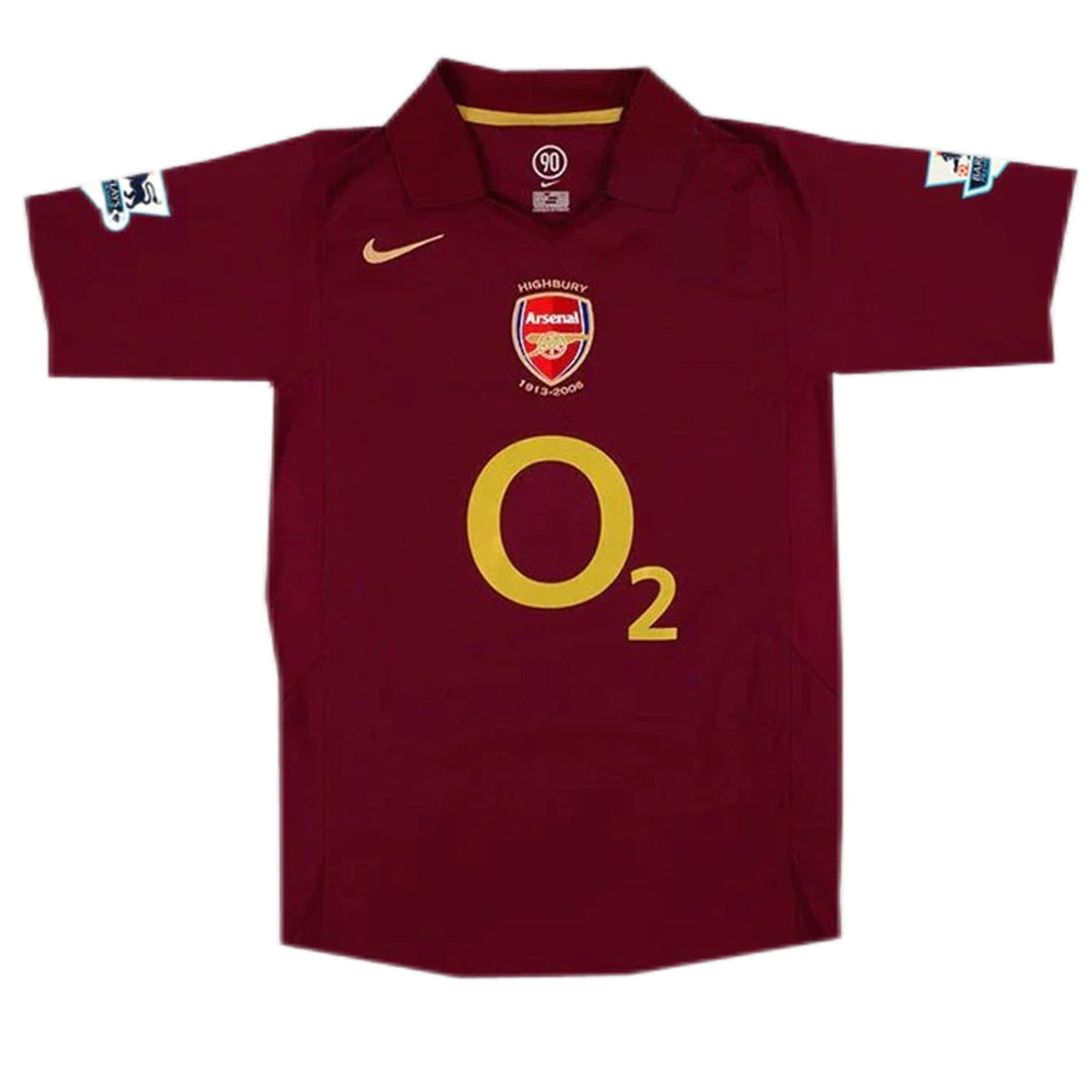 Arsenal #14 Henry Retro Jersey Home 2005/06 - MS Soccer Jerseys