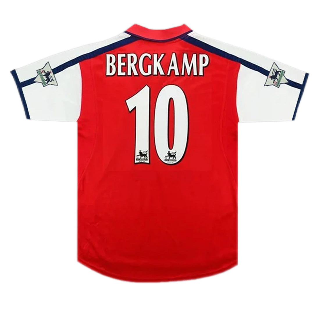 Arsenal #10 Bergkamp Retro Jersey Home 2000/01 - MS Soccer Jerseys