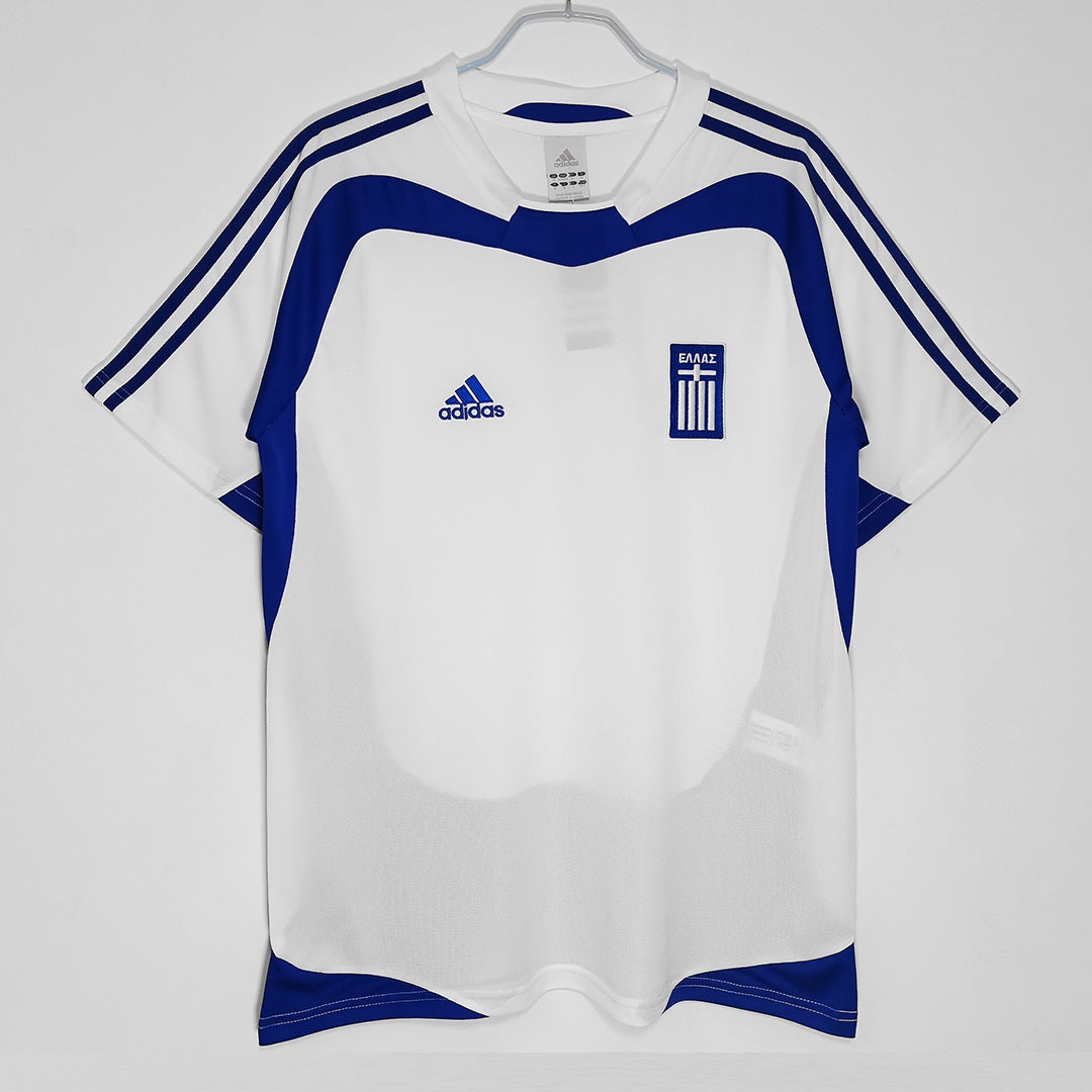 Greece Retro Jersey Away Euro Cup 2004 - MS Soccer Jerseys