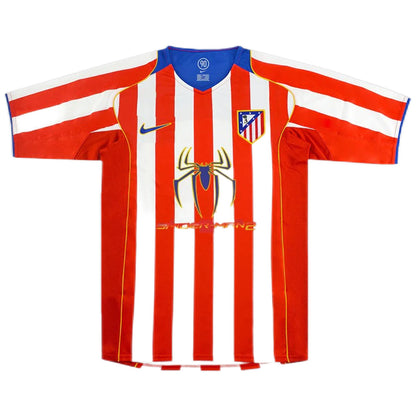 Atletico Madrid Retro Jersey Home 2004/05 - MS Soccer Jerseys