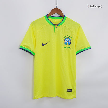 Brazil Home Jersey 2022 - MS Soccer Jerseys