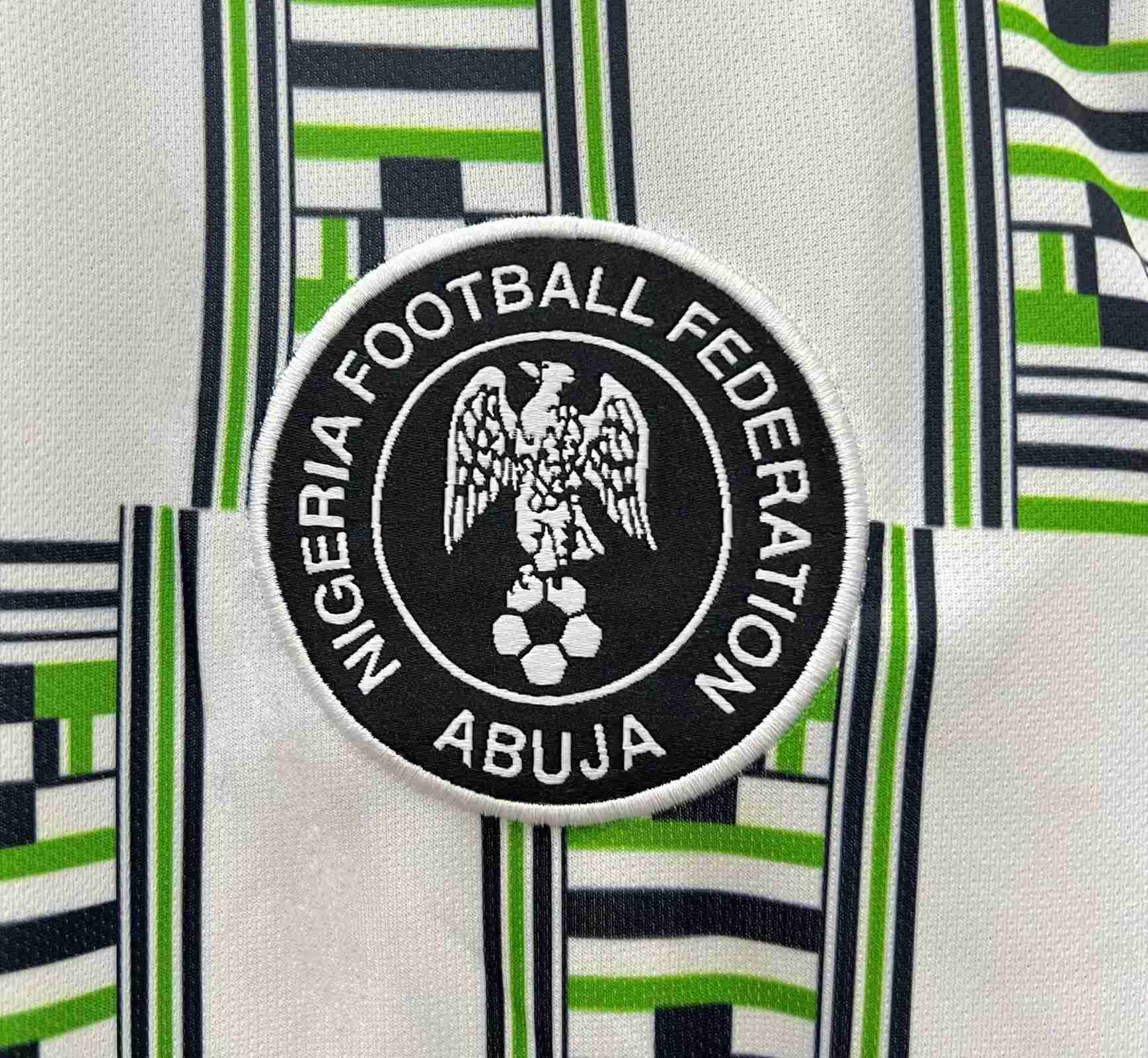 Nigeria Retro Soccer Jersey Away World Cup 1994 - MS Soccer Jerseys