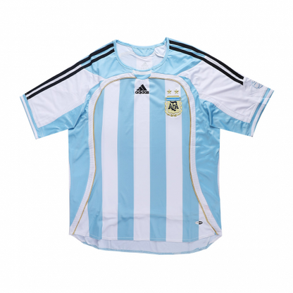 Argentina Retro Jersey Home World Cup 2006 - MS Soccer Jerseys