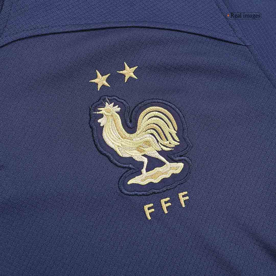 France #10 Mbappe Home Jersey 2022 - MS Soccer Jerseys