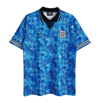 England Retro Jersey Away World Cup 1990 - MS Soccer Jerseys