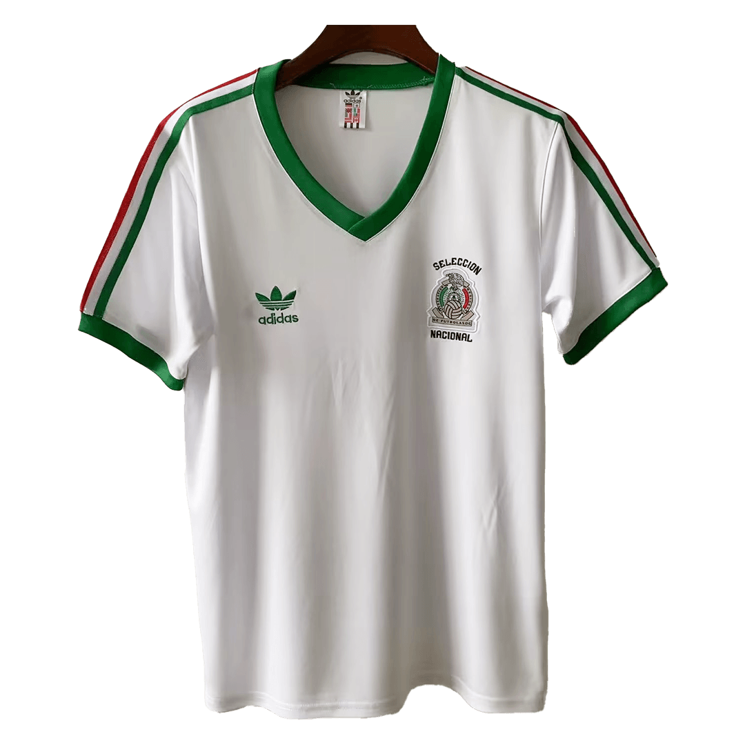 Mexico Retro Soccer Jersey Away 1983 - MS Soccer Jerseys