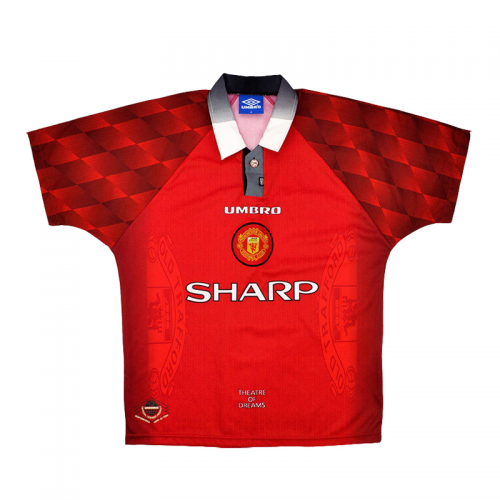 Manchester United Retro Jersey Home 1996/97 - MS Soccer Jerseys
