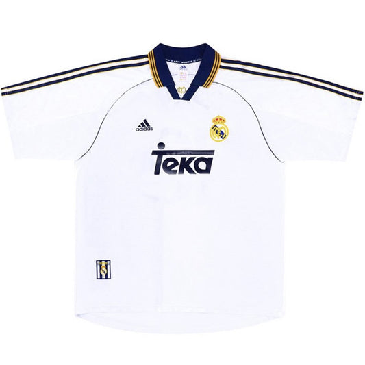Real Madrid Retro Jersey Home 1999/00 - MS Soccer Jerseys
