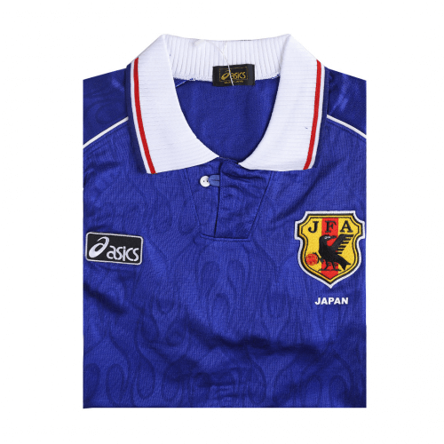 Japan Retro Soccer Jersey Home World Cup 1998 - MS Soccer Jerseys