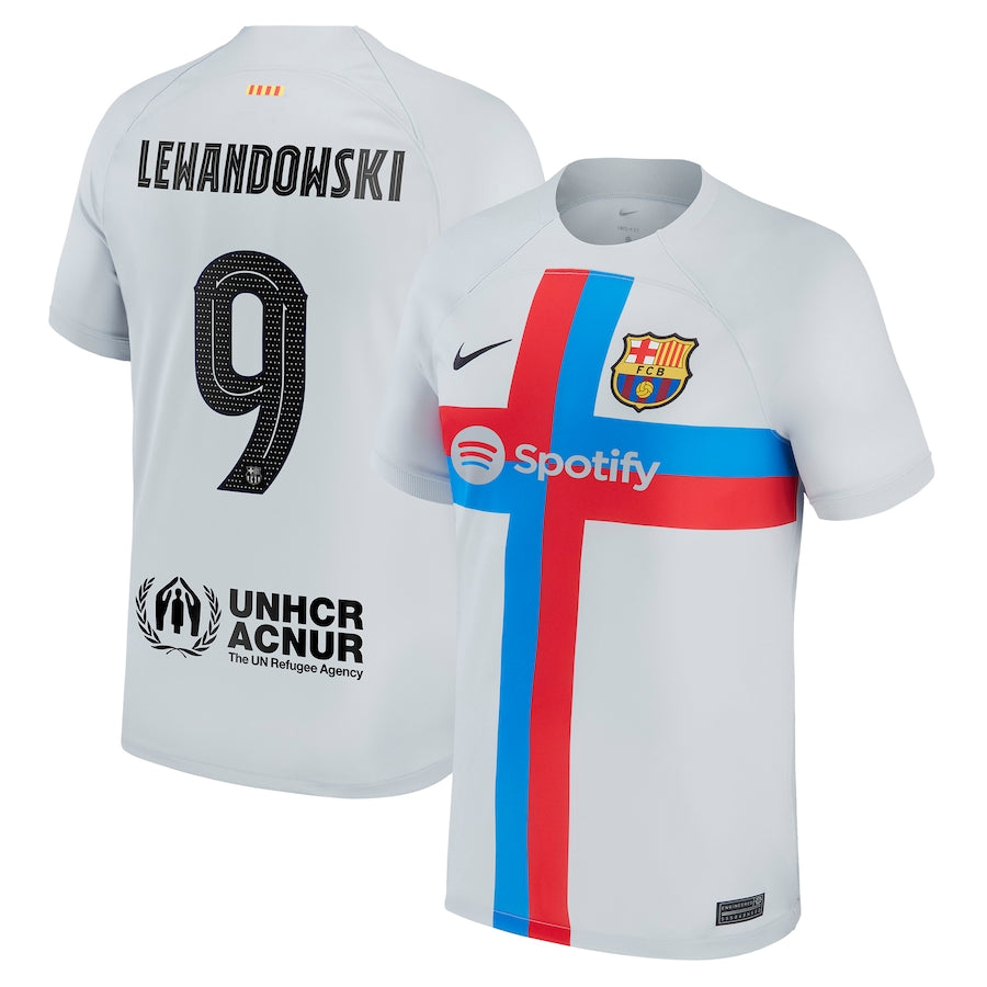FC Barcelona #9 Lewandowski Third Jersey 22/23 - MS Soccer Jerseys