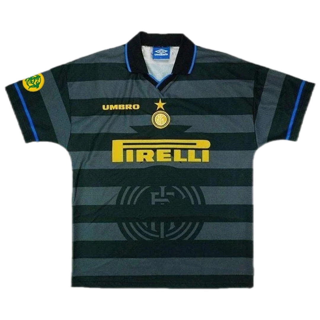 Inter Milan Retro #10 Ronaldo Away Jersey 1997/98 - MS Soccer Jerseys