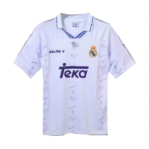 Real Madrid Retro Jersey Home 1995/96 - MS Soccer Jerseys