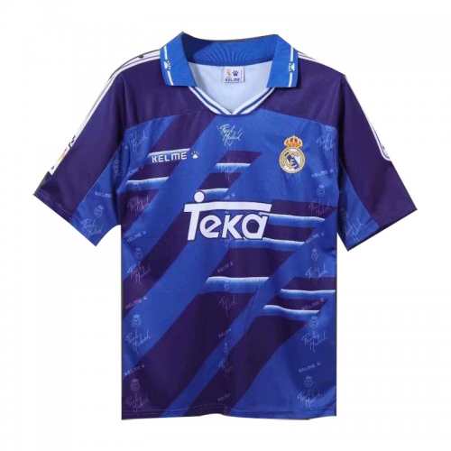 Real Madrid Retro Jersey Away 1995/96 - MS Soccer Jerseys