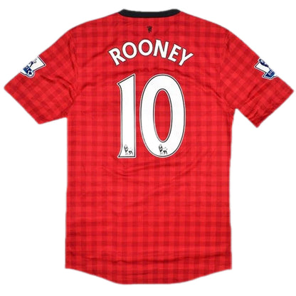 Manchester United #10 Rooney Jersey Home 2012/13 - MS Soccer Jerseys