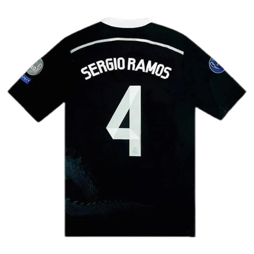 Real Madrid #4 Sergio Ramos Retro Jersey Away 2014/15 - MS Soccer Jerseys