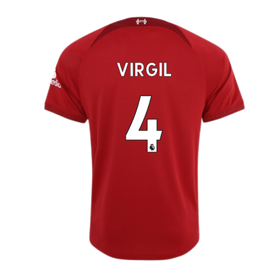 Liverpool #4 Virgil Home Jersey 22/23 - MS Soccer Jerseys