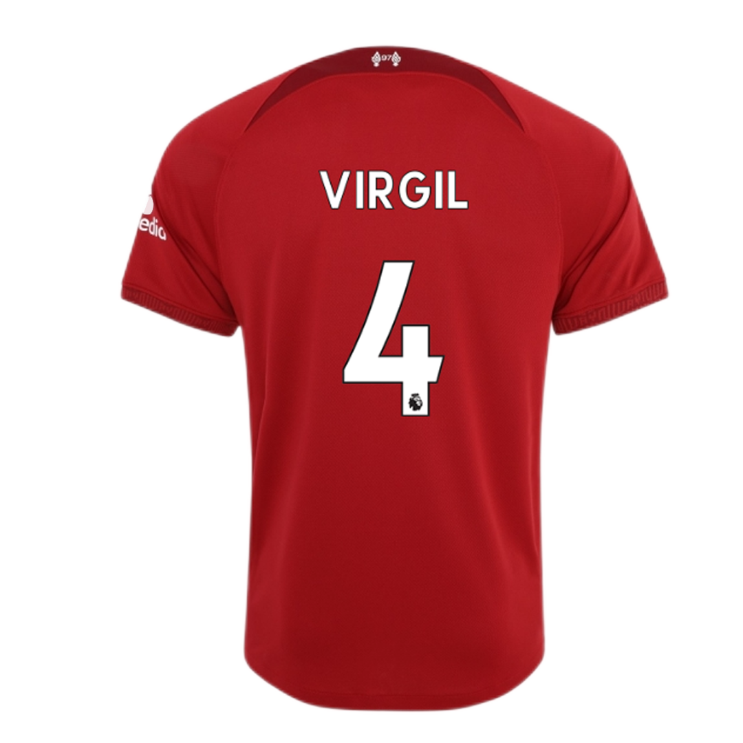 Liverpool #4 Virgil Home Jersey 22/23 - MS Soccer Jerseys