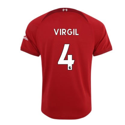 Liverpool #4 Virgil Home Jersey 22/23 - MS Soccer Jerseys