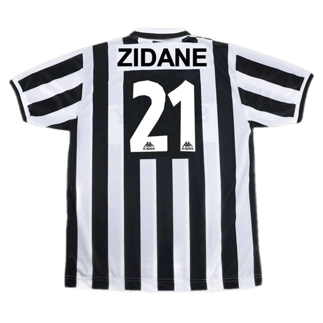 Juventus #21 Zidane Retro Home Jersey 1996/97 - MS Soccer Jerseys