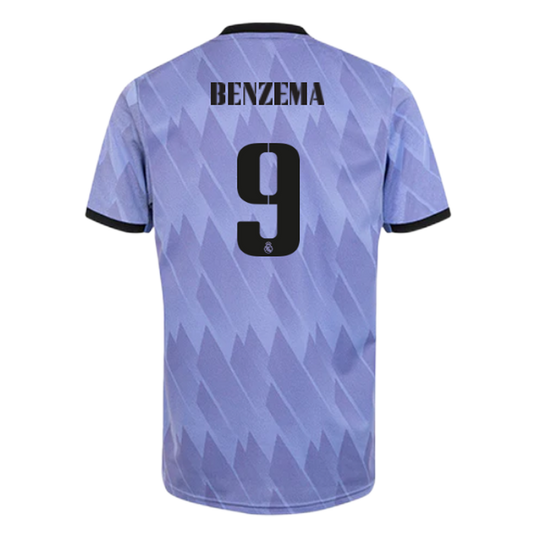 Real Madrid #9 Benzema Away Jersey 22/23 - MS Soccer Jerseys